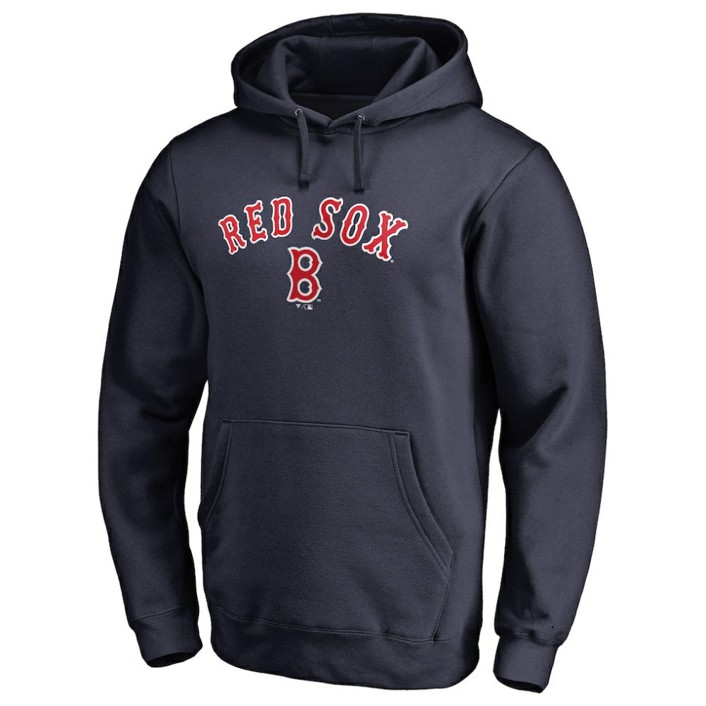 Boston Red Sox Vintage Cooperstown Collection Wahconah Fitted Pullover Hoodie - MLB