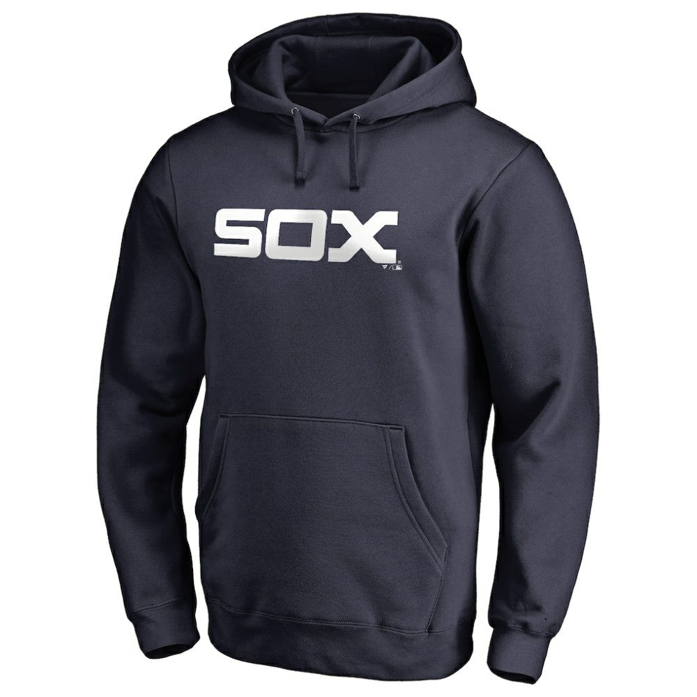 Chicago White Sox Vintage Cooperstown Collection Wahconah Fitted Pullover Hoodie - MLB