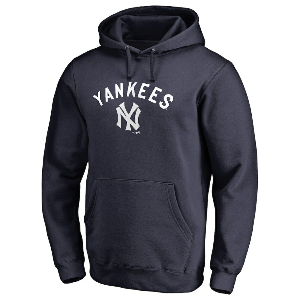 New York Yankees Vintage Cooperstown Collection Wahconah Fitted Pullover Hoodie - MLB