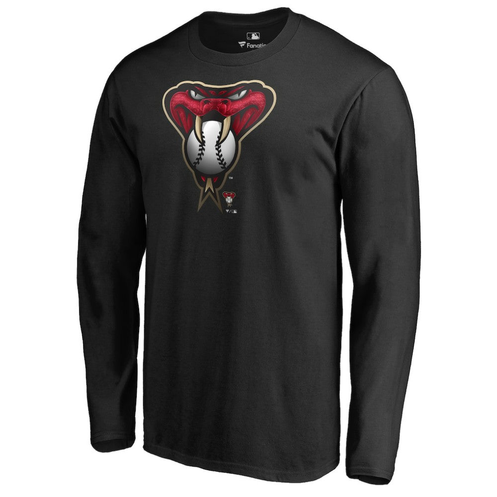 Arizona Diamondbacks Midnight Mascot Long Sleeve T-Shirt - MLB