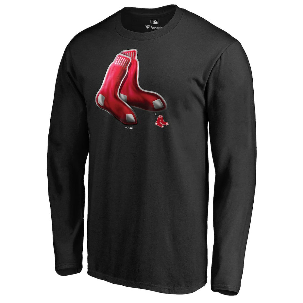 Boston Red Sox Midnight Mascot Long Sleeve T-Shirt - MLB