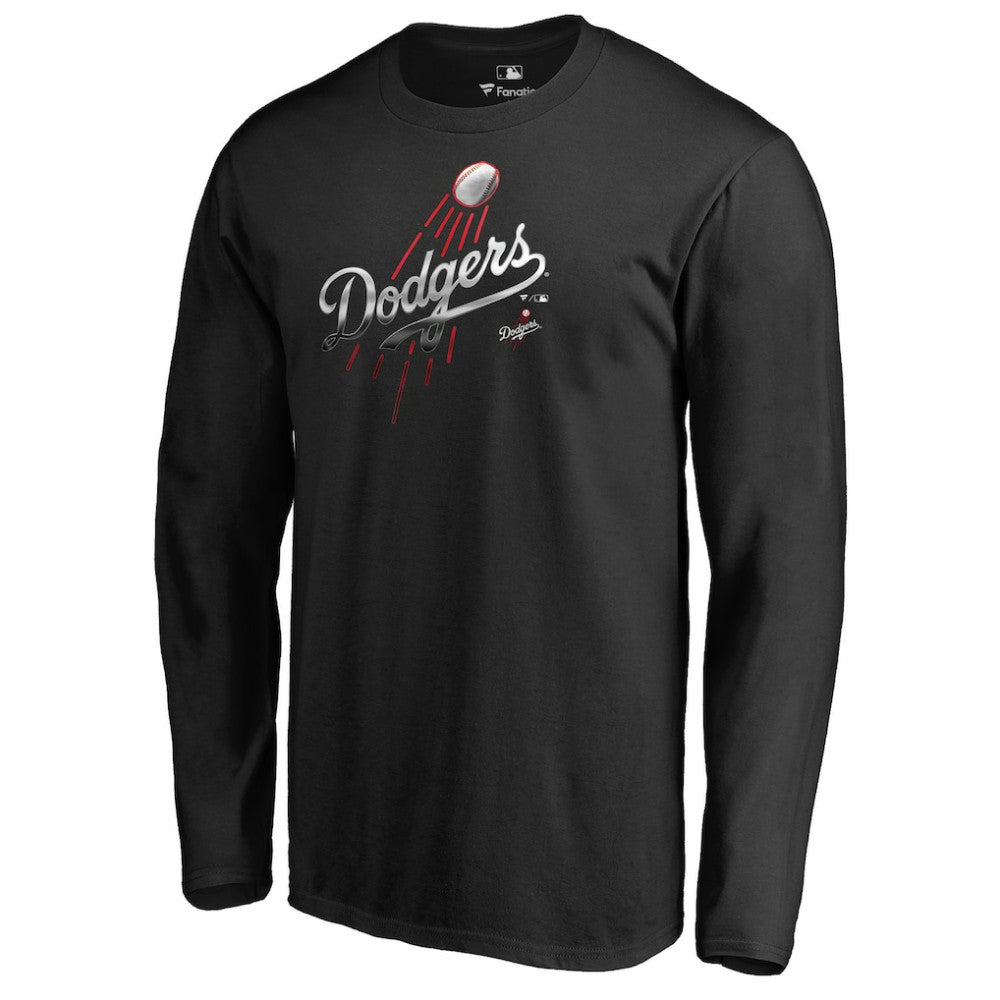 Los Angeles Dodgers Midnight Mascot Long Sleeve T-Shirt - MLB
