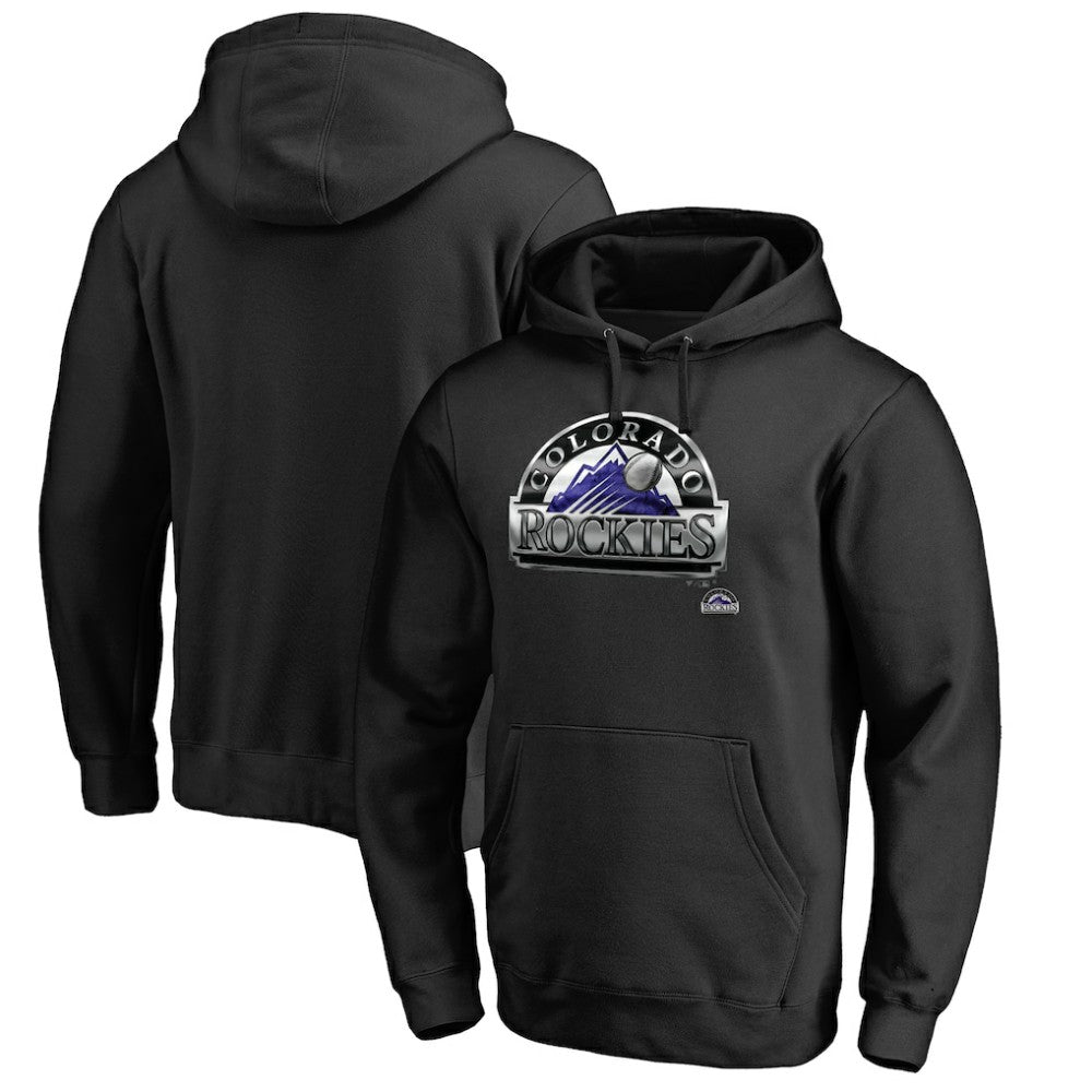 Colorado Rockies Midnight Mascot Pullover Hoodie - MLB