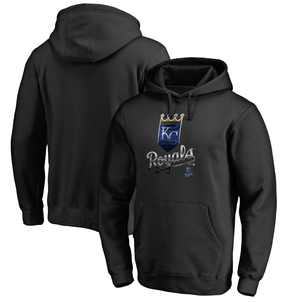 Kansas City Royals Midnight Mascot Pullover Hoodie - MLB