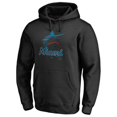 Miami Marlins Midnight Mascot Pullover Hoodie - MLB