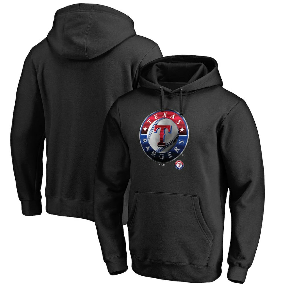 Texas Rangers Midnight Mascot Pullover Hoodie - MLB