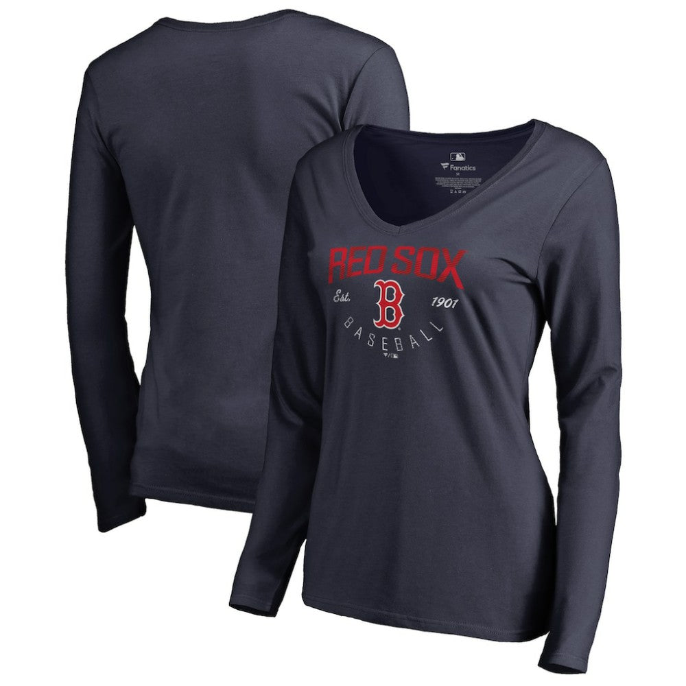 Boston Red Sox Women's Live For It Long Sleeve T-Shirt - MLB