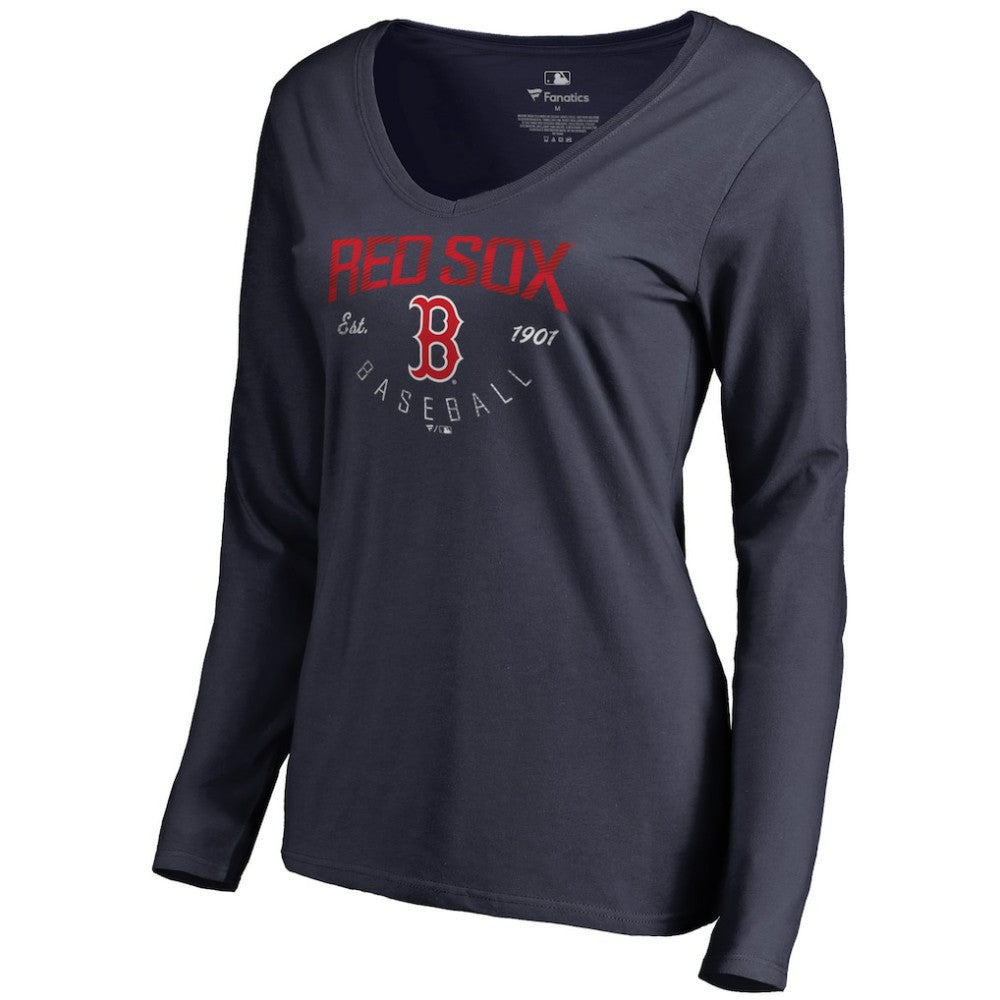 Boston Red Sox Women's Live For It Long Sleeve T-Shirt - MLB