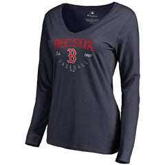 Boston Red Sox Women's Live For It Long Sleeve T-Shirt - MLB