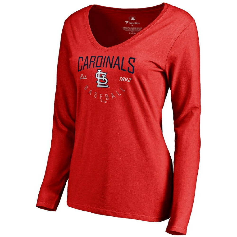 St. Louis Cardinals Women's Live For It Long Sleeve T-Shirt - MLB