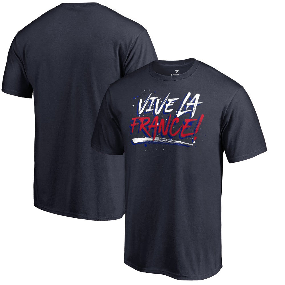 France Vive Le France T-Shirt Navy - FIFA World CUP