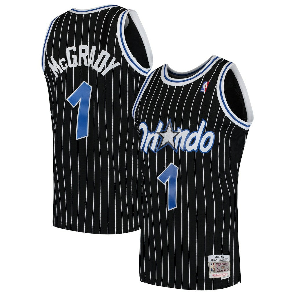 Tracy McGrady Orlando Magic Hardwood Classics Swingman Jersey Black - NBA