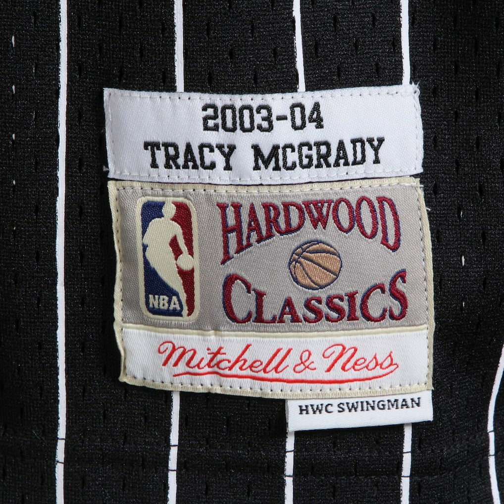 Tracy McGrady Orlando Magic Hardwood Classics Swingman Jersey Black - NBA