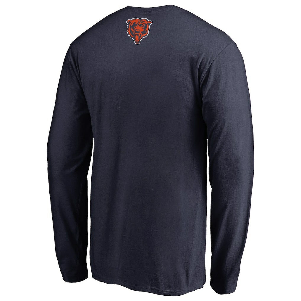 Chicago Bears Monsters Long Sleeve T-Shirt Navy | NFL