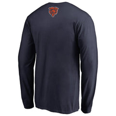 Chicago Bears Monsters Long Sleeve T-Shirt Navy | NFL
