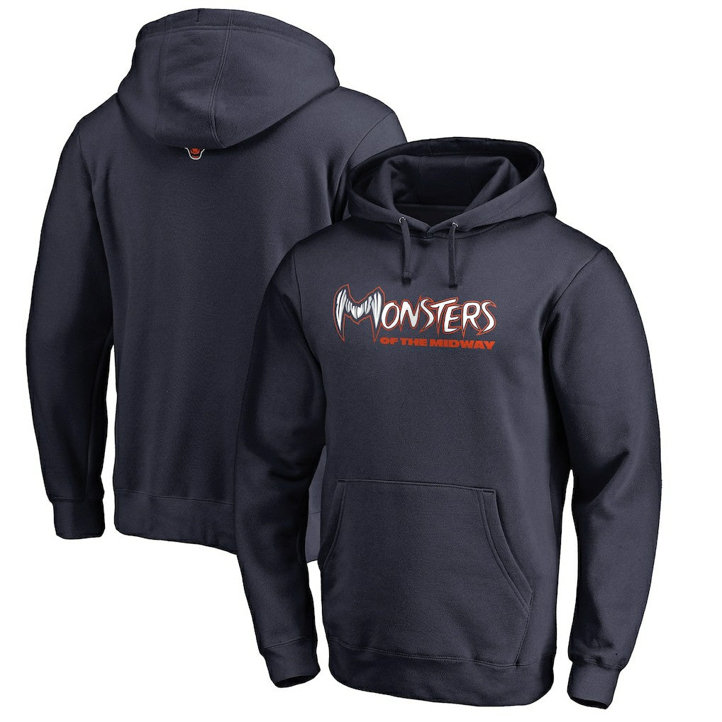 Chicago Bears Monsters Pullover Hoodie Navy | NFL