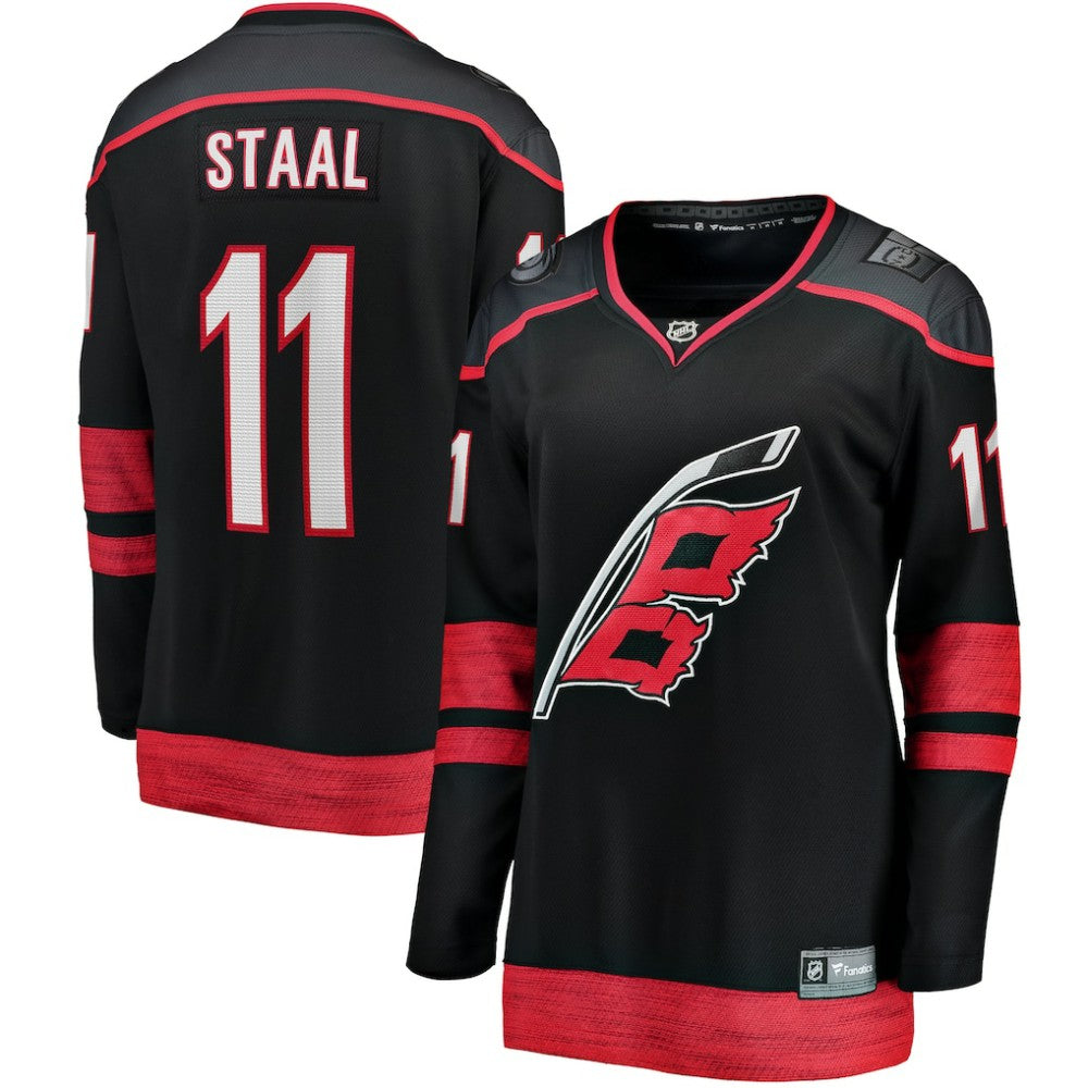 Jordan Staal Carolina Hurricanes Fanatics Women's Alternate Breakaway Jersey - Black - NHL