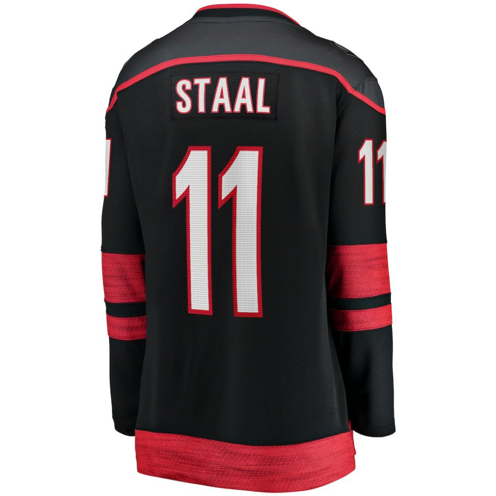 Jordan Staal Carolina Hurricanes Fanatics Women's Alternate Breakaway Jersey - Black - NHL
