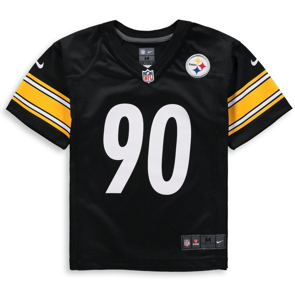 T.J. Watt Pittsburgh Steelers Preschool Game Jersey Black | Nike for Sale