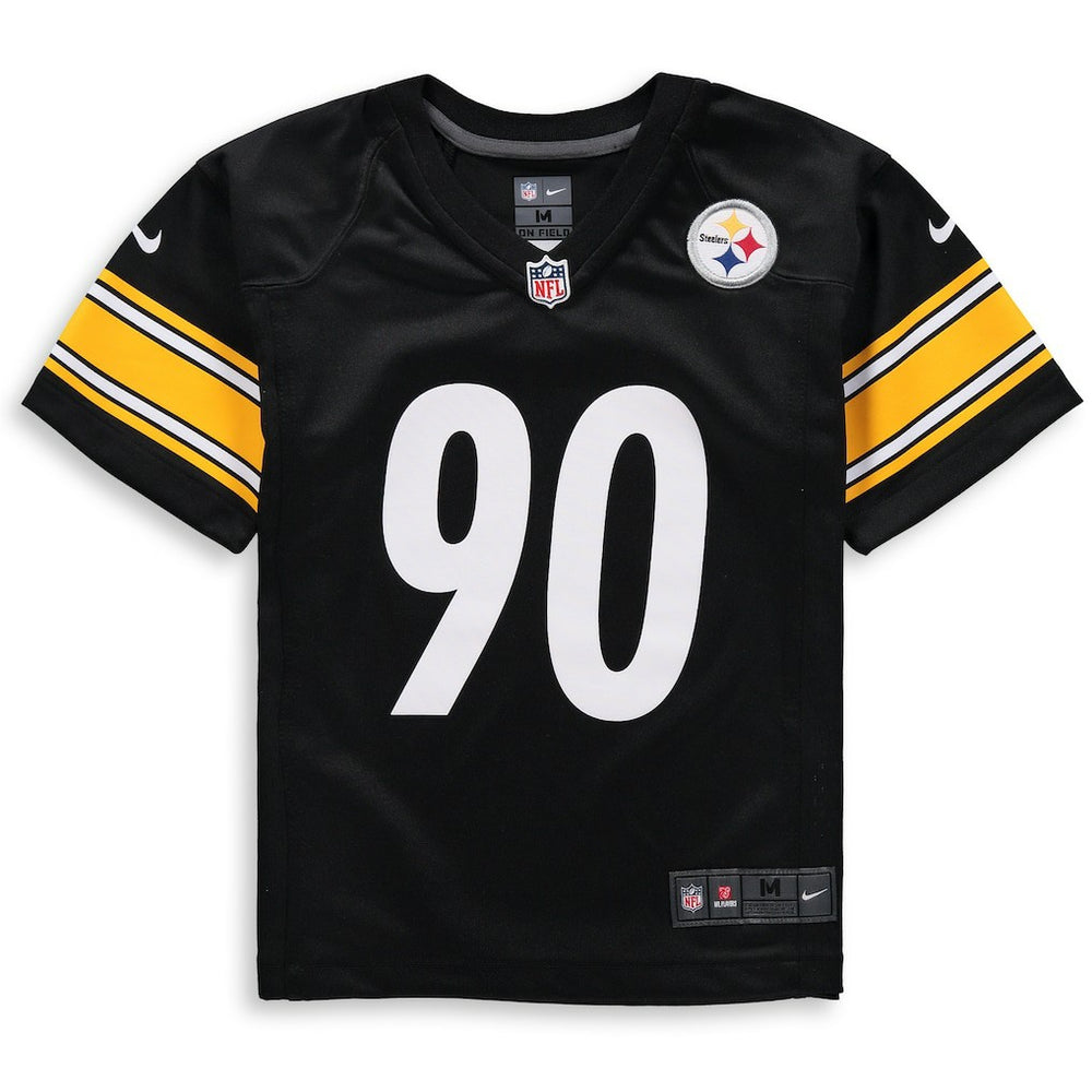 T.J. Watt Pittsburgh Steelers Preschool Game Jersey Black | Nike for Sale