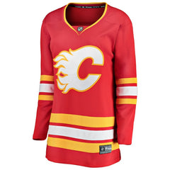 Calgary Flames Fanatics Women's Home Breakaway Jersey - Red - NHL