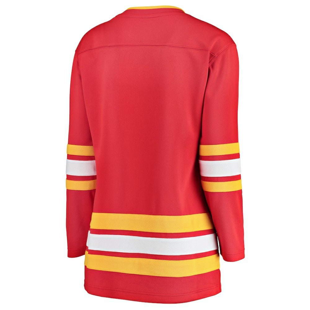 Calgary Flames Fanatics Women's Home Breakaway Jersey - Red - NHL