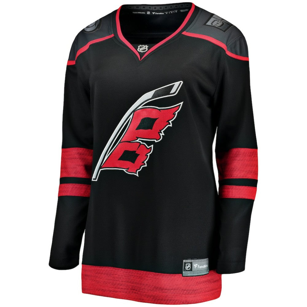 Carolina Hurricanes Fanatics Women's Home Breakaway Jersey - Black - NHL
