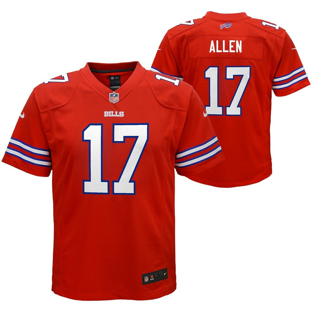 Josh Allen Buffalo Bills Youth Game Jersey Red | Nike for Sale