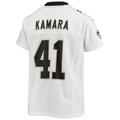 Alvin Kamara New Orleans Saints Youth Game Jersey White | Nike for Sale