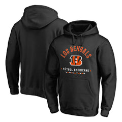 Cincinnati Bengals Futbol Americano Pullover Hoodie Black | NFL