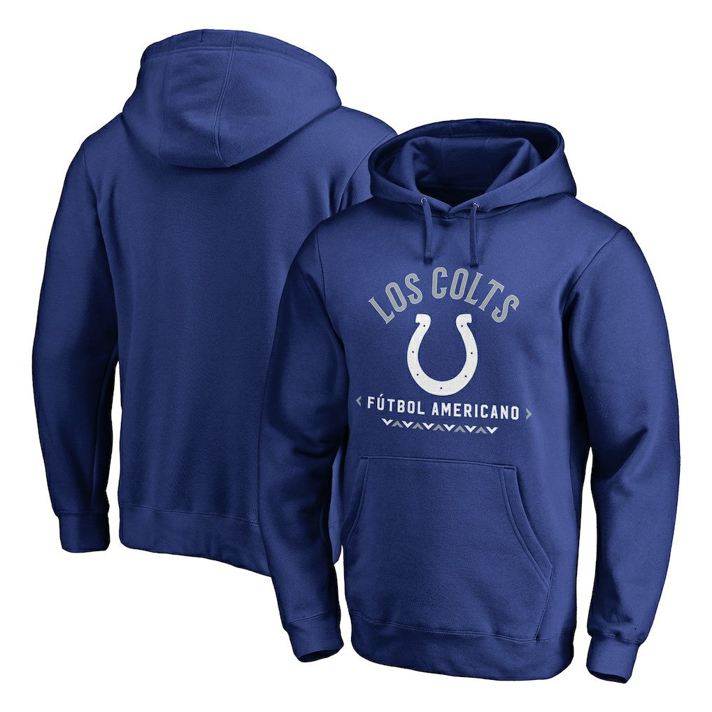 Indianapolis Colts Futbol Americano Pullover Hoodie Royal | NFL