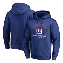 New York Giants Futbol Americano Pullover Hoodie Royal | NFL