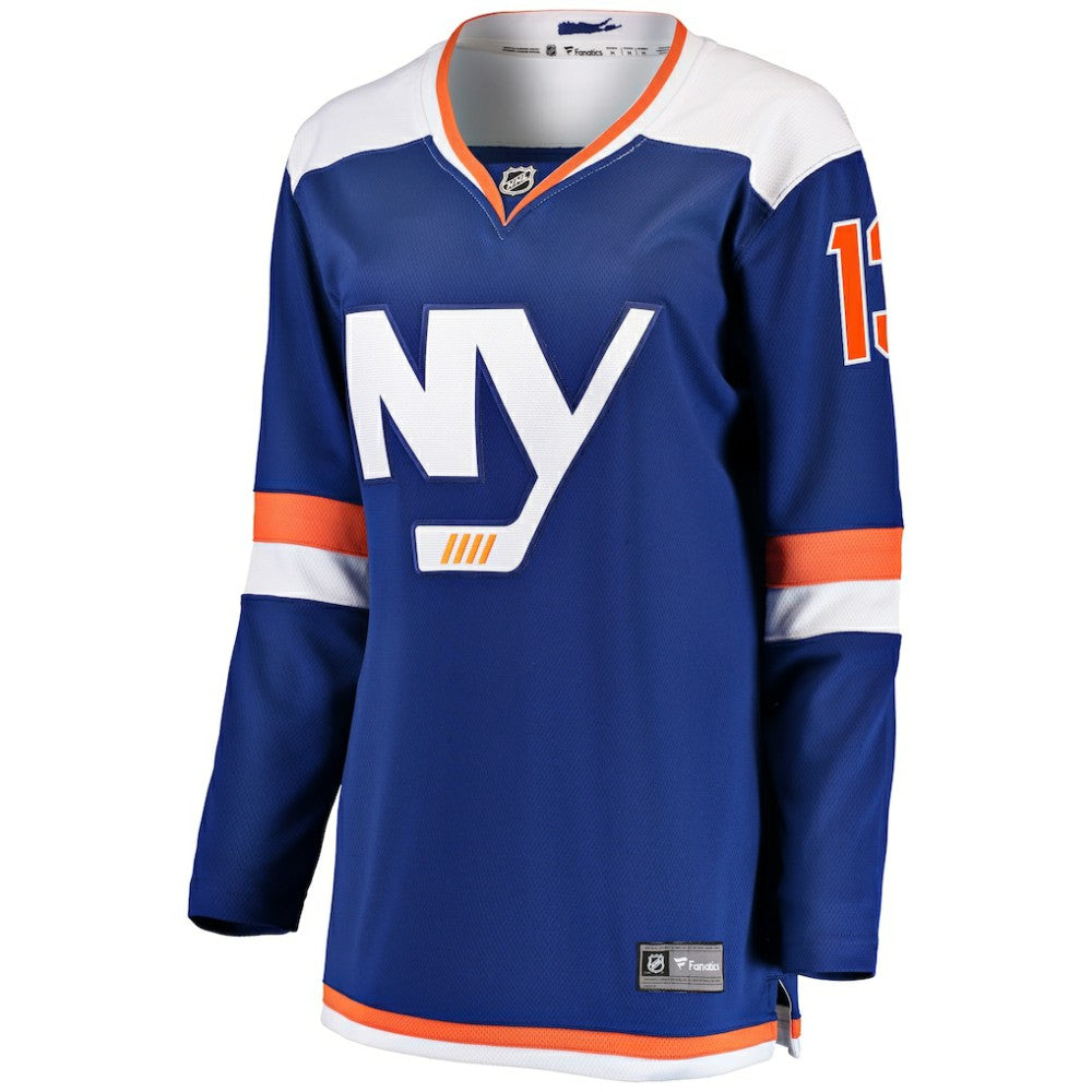 Mathew Barzal New York Islanders Fanatics Women's Alternate Breakaway Jersey - Blue - NHL