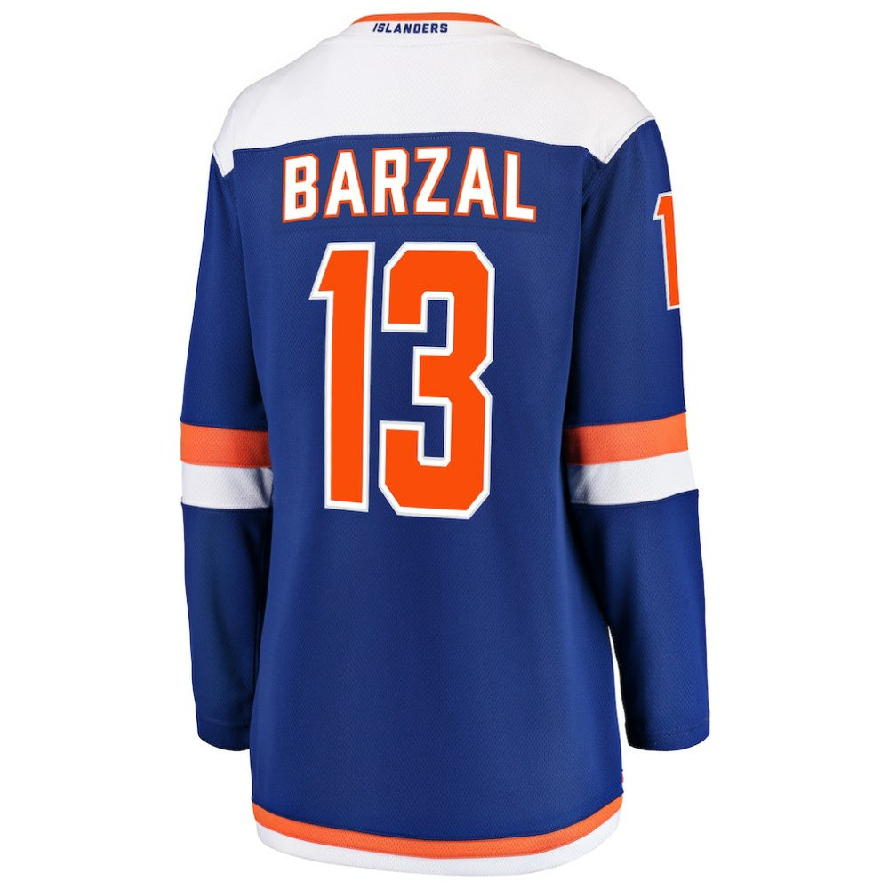 Mathew Barzal New York Islanders Fanatics Women's Alternate Breakaway Jersey - Blue - NHL