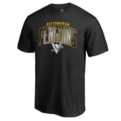 Pittsburgh Penguins Arch Smoke T-Shirt - Black - NHL