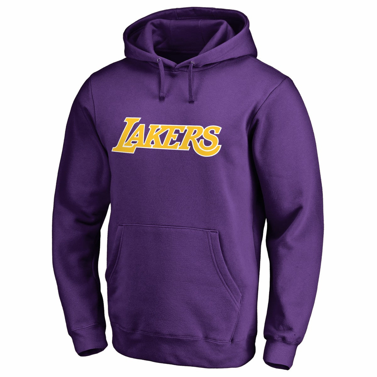 LeBron James Los Angeles Lakers Sidesweep Name & Number Pullover Hoodie Purple - NBA