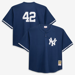Mariano Rivera New York Yankees Mitchell & Ness Cooperstown Collection Big & Tall Mesh Batting Practice Jersey - MLB