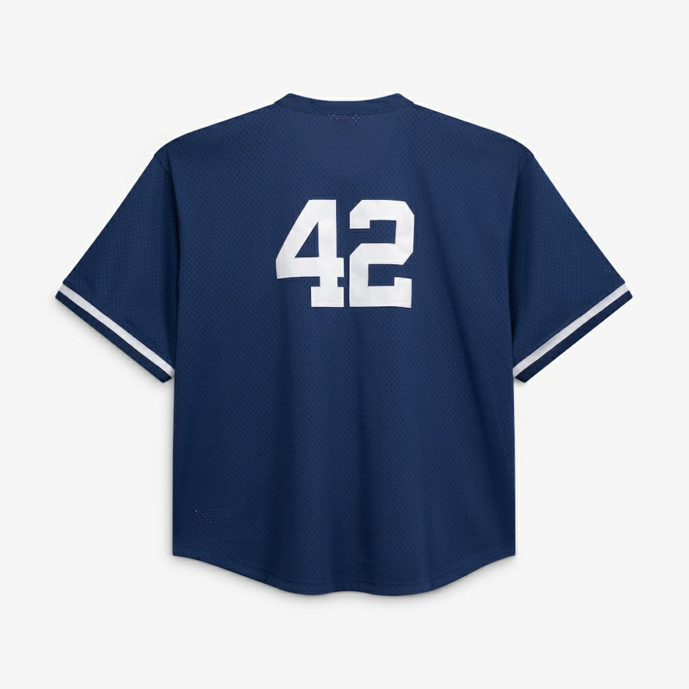 Mariano Rivera New York Yankees Mitchell & Ness Cooperstown Collection Big & Tall Mesh Batting Practice Jersey - MLB
