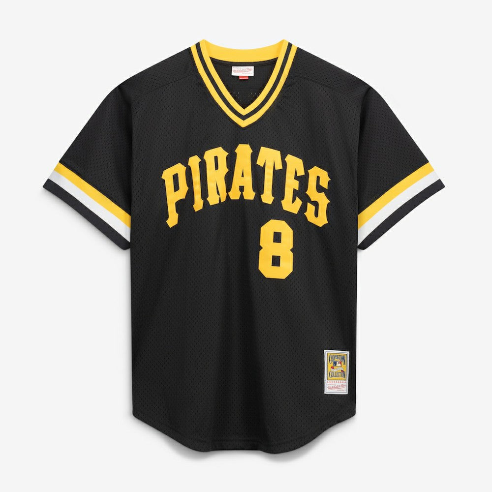 Willie Stargell Pittsburgh Pirates Mitchell & Ness Cooperstown Collection Big & Tall Mesh Batting Practice Jersey - MLB