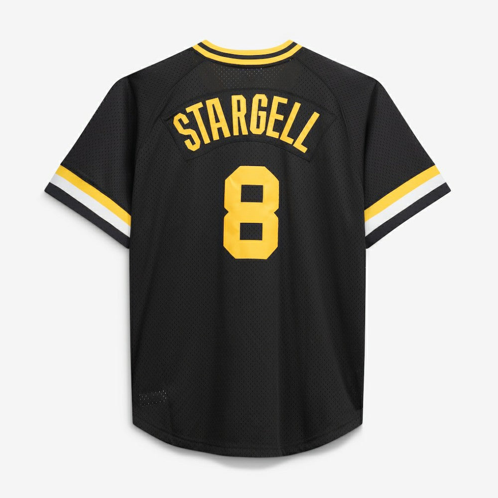 Willie Stargell Pittsburgh Pirates Mitchell & Ness Cooperstown Collection Big & Tall Mesh Batting Practice Jersey - MLB