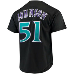 Randy Johnson Arizona Diamondbacks Mitchell & Ness Big & Tall Cooperstown Mesh Batting Practice Jersey - MLB