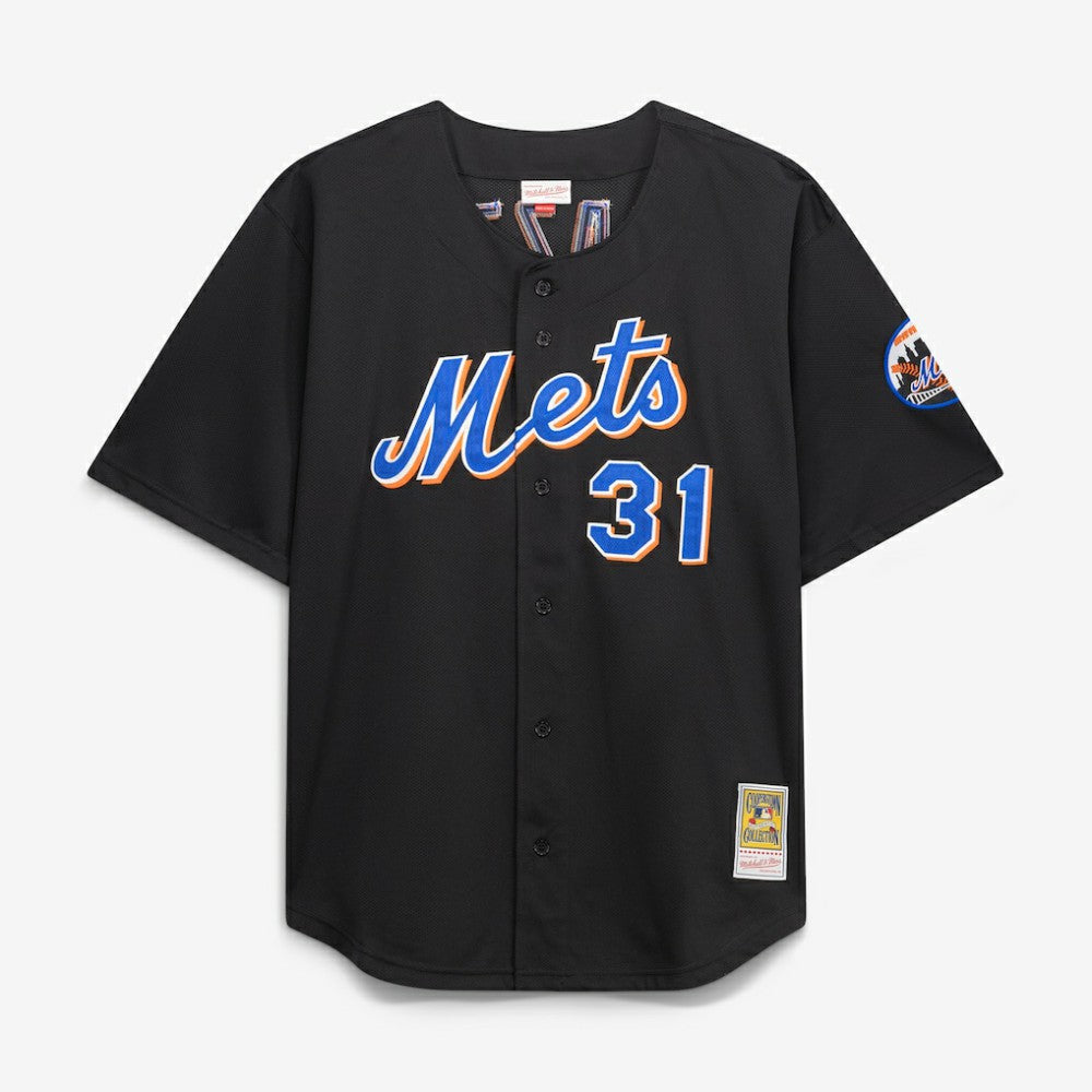 Mike Piazza New York Mets Mitchell & Ness Big & Tall Cooperstown Mesh Batting Practice Jersey - MLB