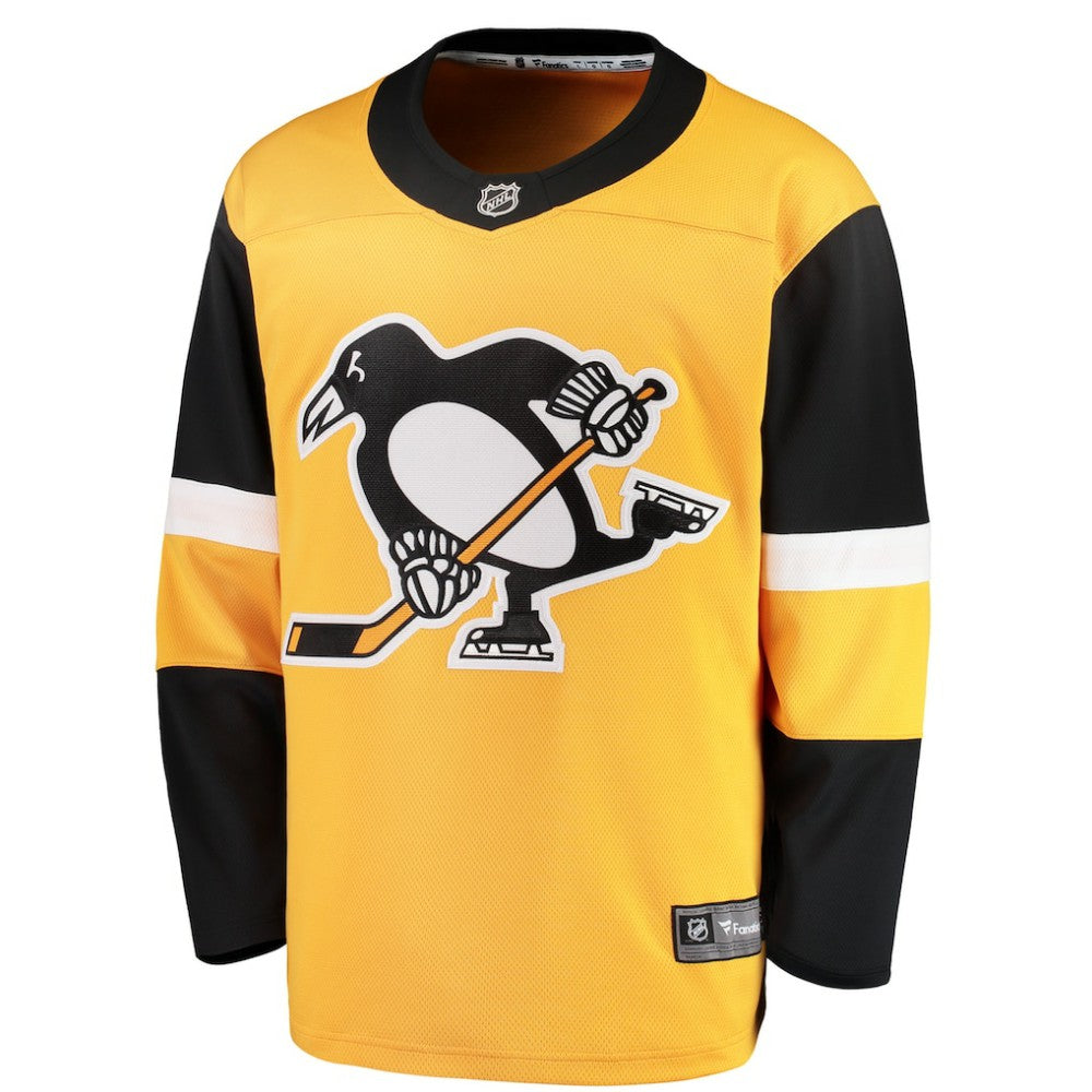 Pittsburgh Penguins Fanatics Alternate Breakaway Jersey - Gold - NHL