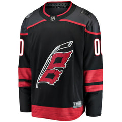 Carolina Hurricanes Fanatics Home Breakaway Custom Jersey - Black - NHL