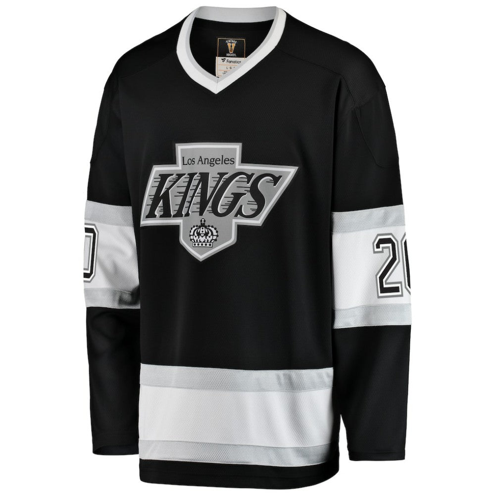 Luc Robitaille Los Angeles Kings Fanatics Premier Breakaway Retired Player Jersey - Black - NHL