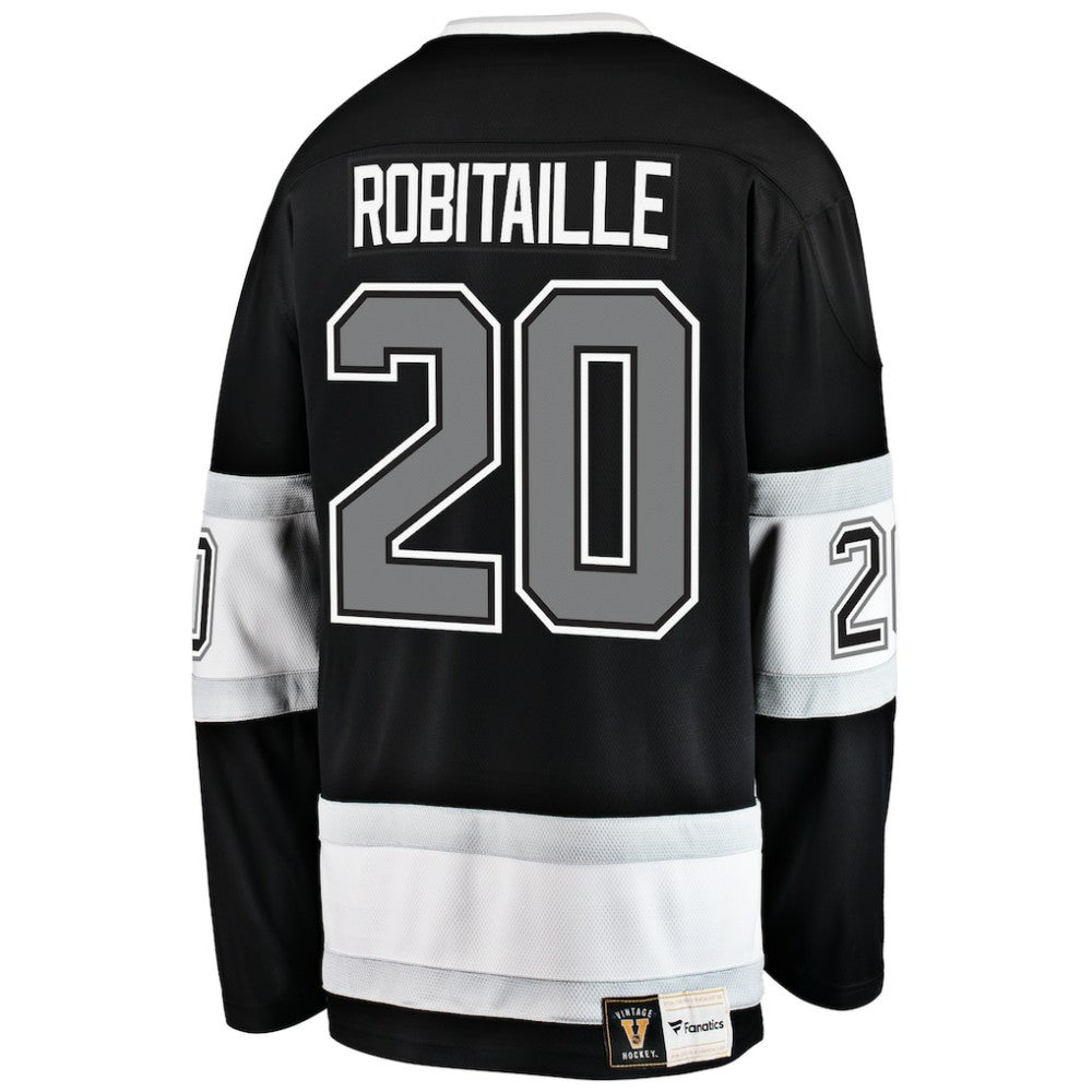 Luc Robitaille Los Angeles Kings Fanatics Premier Breakaway Retired Player Jersey - Black - NHL