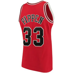 Scottie Pippen Chicago Bulls 1997/98 Big & Tall Hardwood Classics Swingman Jersey Red - NBA