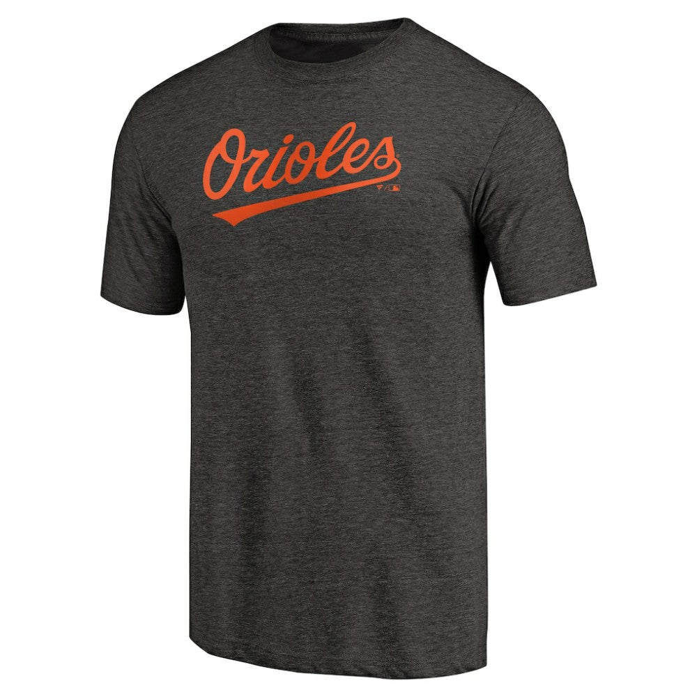 Baltimore Orioles Team Wordmark Tri-Blend T-Shirt - MLB