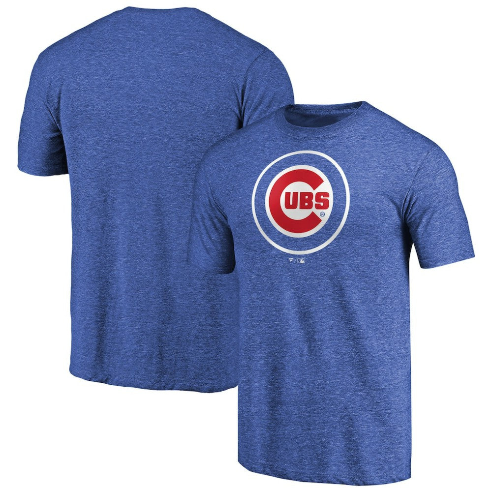 Chicago Cubs Team Wordmark Tri-Blend T-Shirt - MLB