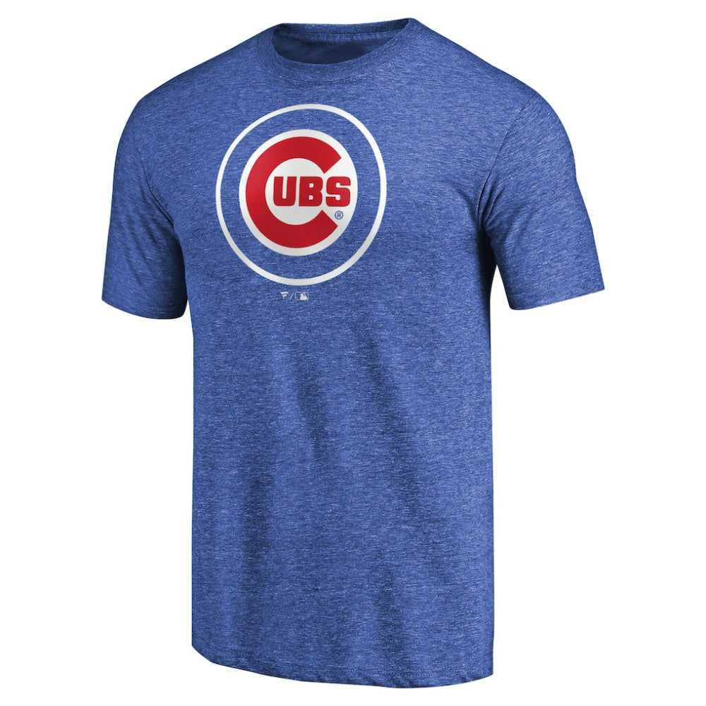 Chicago Cubs Team Wordmark Tri-Blend T-Shirt - MLB